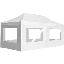 Vidaxl - Gazebo Professionale Pieghevole Alluminio e Pareti 6x3m Bianco