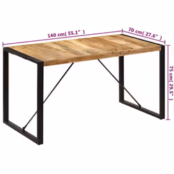 VidaXL 247420 tavolo da cucina e sala da pranzo - Vista aggiuntiva 8