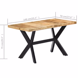 VidaXL 247437 tavolo da cucina e sala da pranzo - Vista aggiuntiva 7