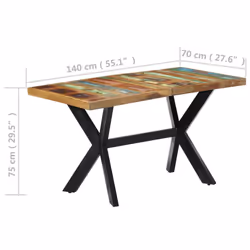 VidaXL 247439 tavolo da cucina e sala da pranzo - Vista aggiuntiva 7