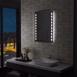 Il nostro specchio da bagno a LED offre un'illuminazione brillante, combinando uno stile sofisticato ad un design funzionale. ...