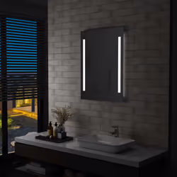 Il nostro specchio da bagno a LED offre un'illuminazione brillante, combinando uno stile sofisticato ad un design funzionale. ...