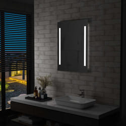 Specchio da Parete a led per Bagno 60x80 cm Vidaxl 38944