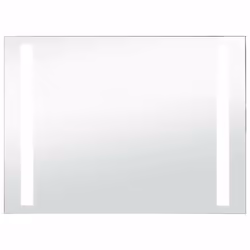 vidaXL Specchio da Parete a LED per Bagno 100x60 cm - Vista aggiuntiva 2