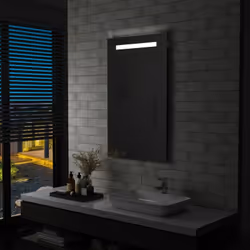 Il nostro specchio da bagno a LED offre un'illuminazione brillante, combinando uno stile sofisticato ad un design funzionale. ...