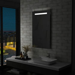 Specchio da Parete a led per Bagno 60x100 cm Vidaxl 96326