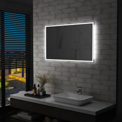 Vidaxl - Specchio da Parete a led per Bagno 100x60 cm 48865