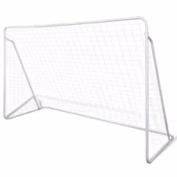 Porta da Calcio in Acciaio 2 pz 240x90x150 cm cod mxl 95313 - Vista aggiuntiva 2