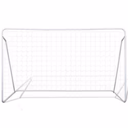 Porta da Calcio in Acciaio 2 pz 240x90x150 cm cod mxl 95313 - Vista aggiuntiva 3