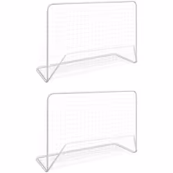 Queste porte da calcio, con pali robusti e reti compatte, sono progettate sia per gli adulti che per i bambini per giocare o ...