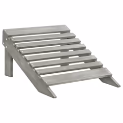 VidaXL 45700 sedia da esterno Terrazzo Seduta imbottita Legno di pino Grigio - Vista aggiuntiva 5