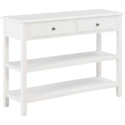 Credenza Mobile in mdf con Ripiani e Cassetti Design Elegante vari colori colore : Bianco