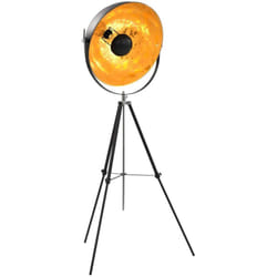 Vidaxl - Lampada da Terra E27 Nera e Oro 51 cm
