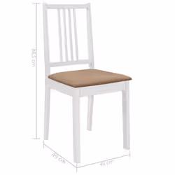 VidaXL 247634 sedia da ristorante e da sala da pranzo - Vista aggiuntiva 7