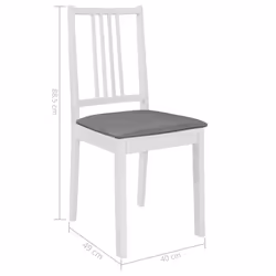 VidaXL 247637 sedia da ristorante e da sala da pranzo - Vista aggiuntiva 7