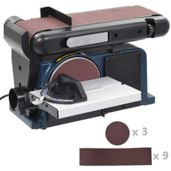 Vidaxl - Levigatrice a Nastro e a Disco Elettrica 370 w 150 mm 89595