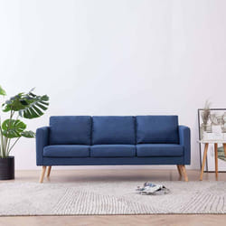 VidaXL 281356 divano 3 seduta(e) Blu