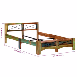 VidaXL 247666 rete a doghe - Vista aggiuntiva 8