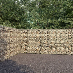 Vidaxl - Gabbione con Copertura in Acciaio Zincato 600x30x200 cm