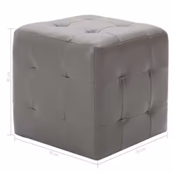 VidaXL 249013 comodino Grigio - Vista aggiuntiva 5