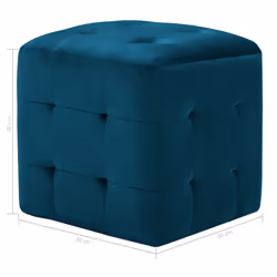VidaXL 249016 comodino Blu - Vista aggiuntiva 6