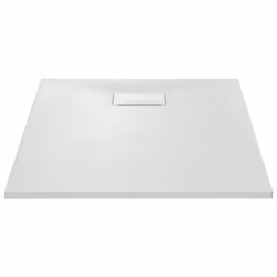 vidaXL Piatto Doccia in SMC Bianco 100x80 cm - Vista aggiuntiva 3