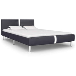Vidaxl - Giroletto senza Materasso Nero in Similpelle 135x190 cm
