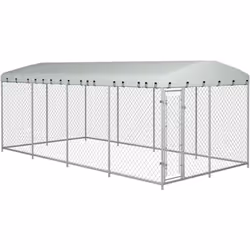 Questo versatile canile ha molteplici usi: giocare, allenare, addestrare o semplicemente tenere i cani al sicuro. Sarà un par ...