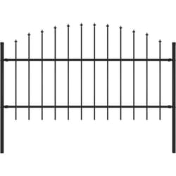 Recinzione Giardino Punta a Lancia Lunghezza 1,7m varie dimensioni dimensioni : 100-125 cm