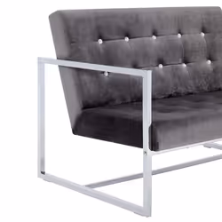 VidaXL 282165 divano Grigio - Vista aggiuntiva 6