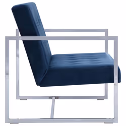 VidaXL 282166 divano Blu - Vista aggiuntiva 4