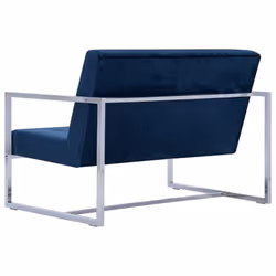 VidaXL 282166 divano Blu - Vista aggiuntiva 5