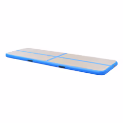 VidaXL 91916 tappetino da yoga Blu, Grigio - Vista aggiuntiva 2