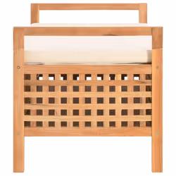 Cassapanca 93x49x49 cm in Legno Massello di Noce cod mxl 71244