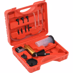 Questo semplice kit di tester del vuoto e spurgo freni combina due funzioni in un unico dispositivo. È l'ideale per controlla ...