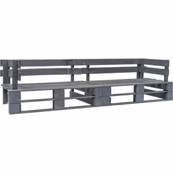 Il nostro divano a pallet da giardino sarà la scelta ideale per rilassarvi e godervi il bel tempo, fare un pisolino o chiacch ...