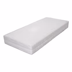 VidaXL 282810, Materasso a molle, Bianco, Poliestere, 800 mm, 2000 mm, 200 mm