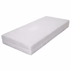 VidaXL 282816, Singolo/Grandezza intera, Materasso a molle, Bianco, Poliestere, 900 mm, 2000 mm