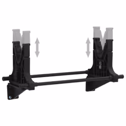 vidaXL Supporto da tiro 40x17,5x19 cm Plastica - Vista aggiuntiva 3