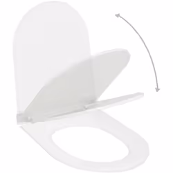 Colore: Bianco Materiale: Polipropilene Dimensioni: 46 x 36,5 cm (L x P) Distanza tra i centri dei fori di montaggio: 110-170 ...