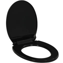 Vidaxl - Copriwater Ammortizzato a Sgancio Rapido Nero 8705