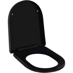 Copriwater Ammortizzato a Sgancio Rapido Nero varie misure dimensioni : 45 x 35 cm