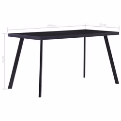VidaXL 281873 tavolo da cucina e sala da pranzo - Vista aggiuntiva 5