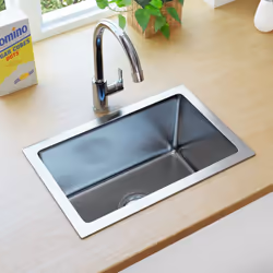 Godetevi il vantaggio del nostro lavandino di fascia alta con design pulito e contemporaneo. Il lavabo rettangolare con finit ...