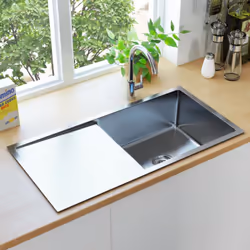 Godetevi il vantaggio del nostro lavandino di fascia alta con design pulito e contemporaneo. Il lavabo rettangolare con finit ...