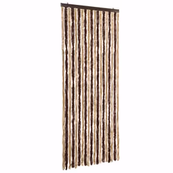 Zanzariera Grigio e Marrone Chiaro 56x185 cm Cinigliacod mxl 106369 - Vista aggiuntiva 2