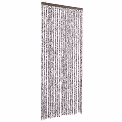 vidaXL Zanzariera Marrone e Beige 90x220 cm Ciniglia - Vista aggiuntiva 2