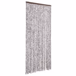 vidaXL Zanzariera Marrone e Beige 100x220 cm Ciniglia - Vista aggiuntiva 2