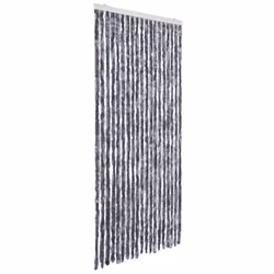 vidaXL Zanzariera Argento 56x185 cm Ciniglia - Vista aggiuntiva 2