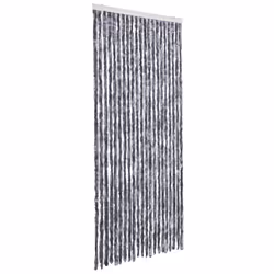vidaXL Zanzariera Argento 90x220 cm Ciniglia - Vista aggiuntiva 2